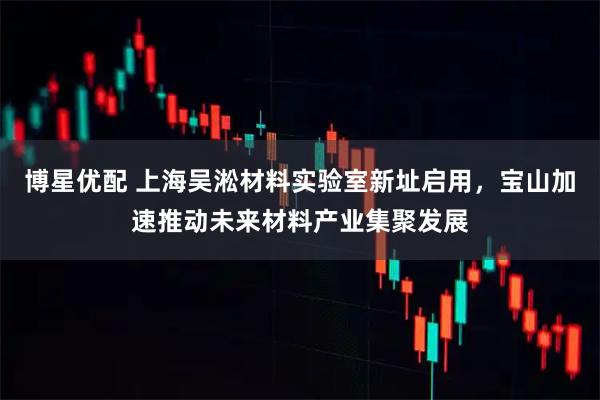 博星优配 上海吴淞材料实验室新址启用，宝山加速推动未来材料产业集聚发展