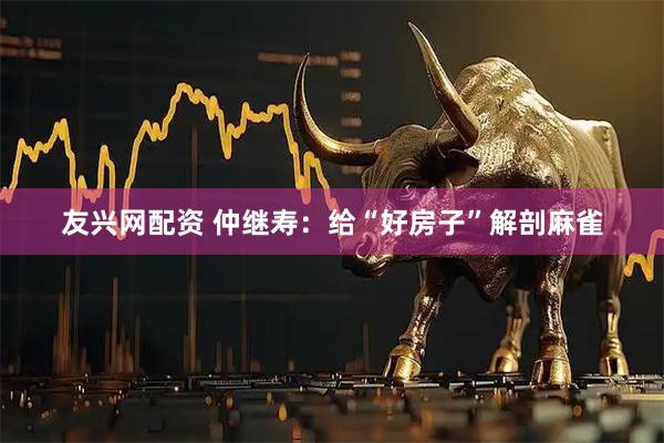 友兴网配资 仲继寿：给“好房子”解剖麻雀